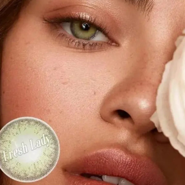 Wildcat Green Contact Lenses + Free case