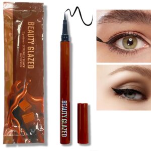 Beauty Glazed Extremely Black Pen Eyeliner (Chocolate Packaging)