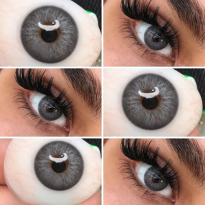 Euphoria Illusion Coloured Contact Lenses + Free case